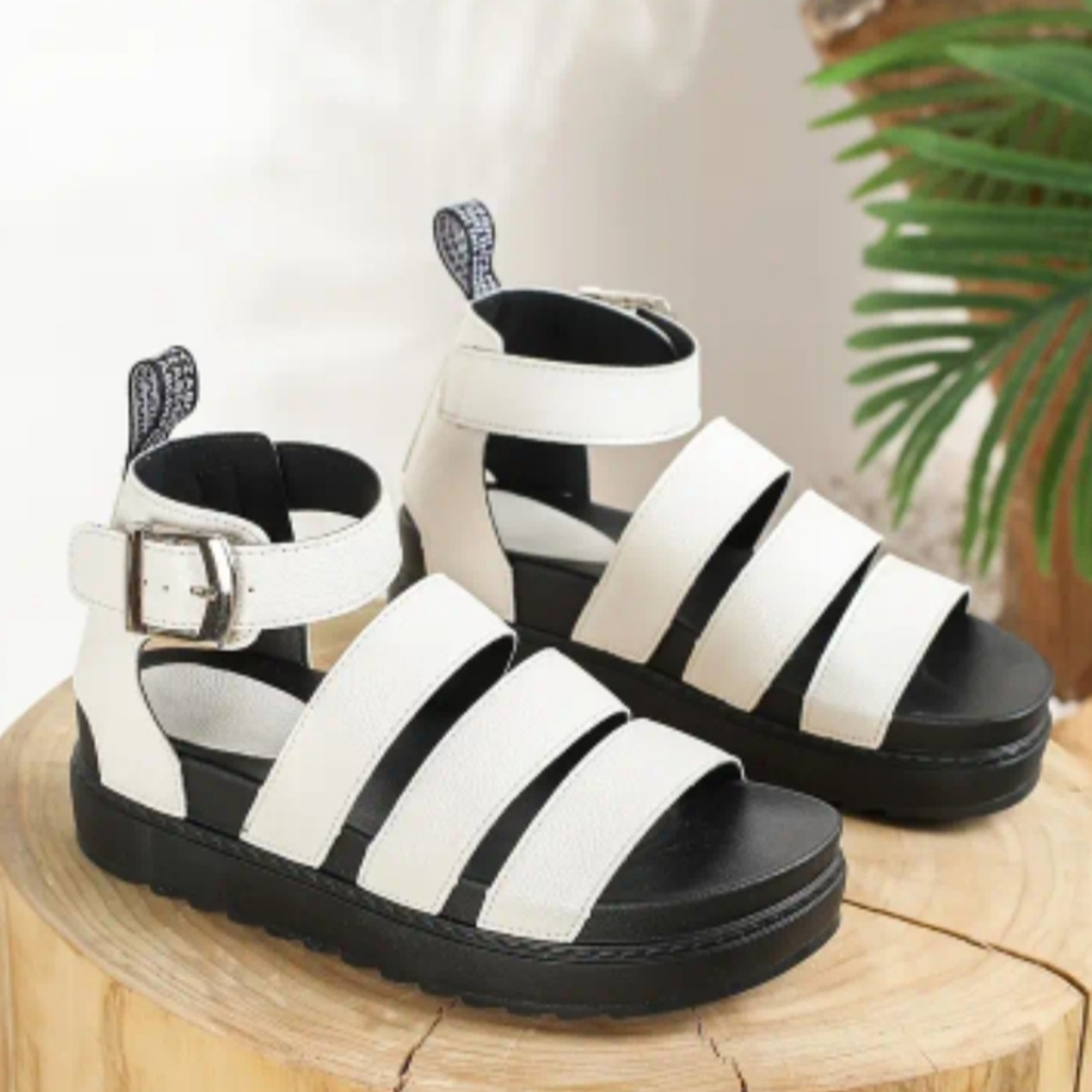 Goth Doc Martens Knock Off Sandals